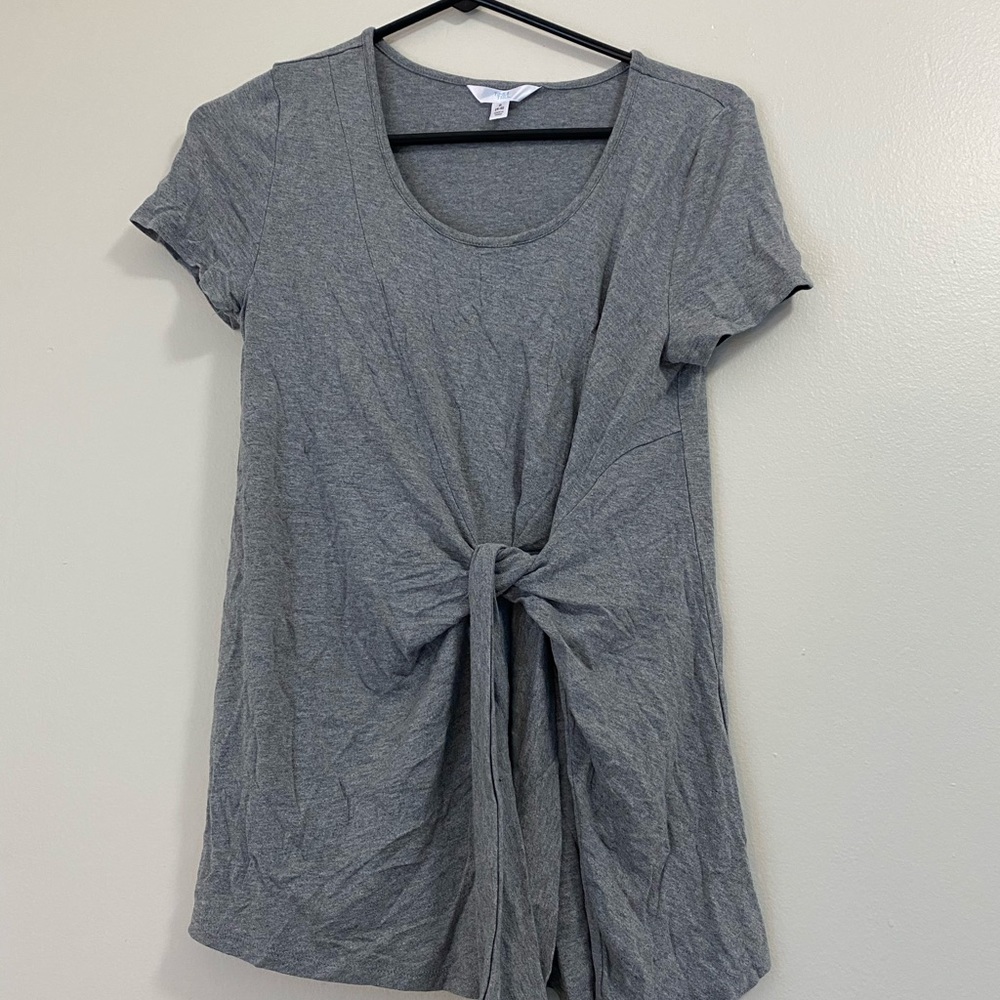 Tie front top